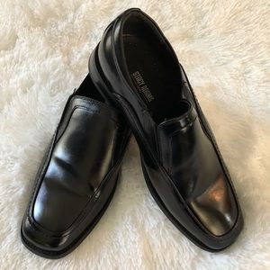 STACY ADAMS Black Loafers